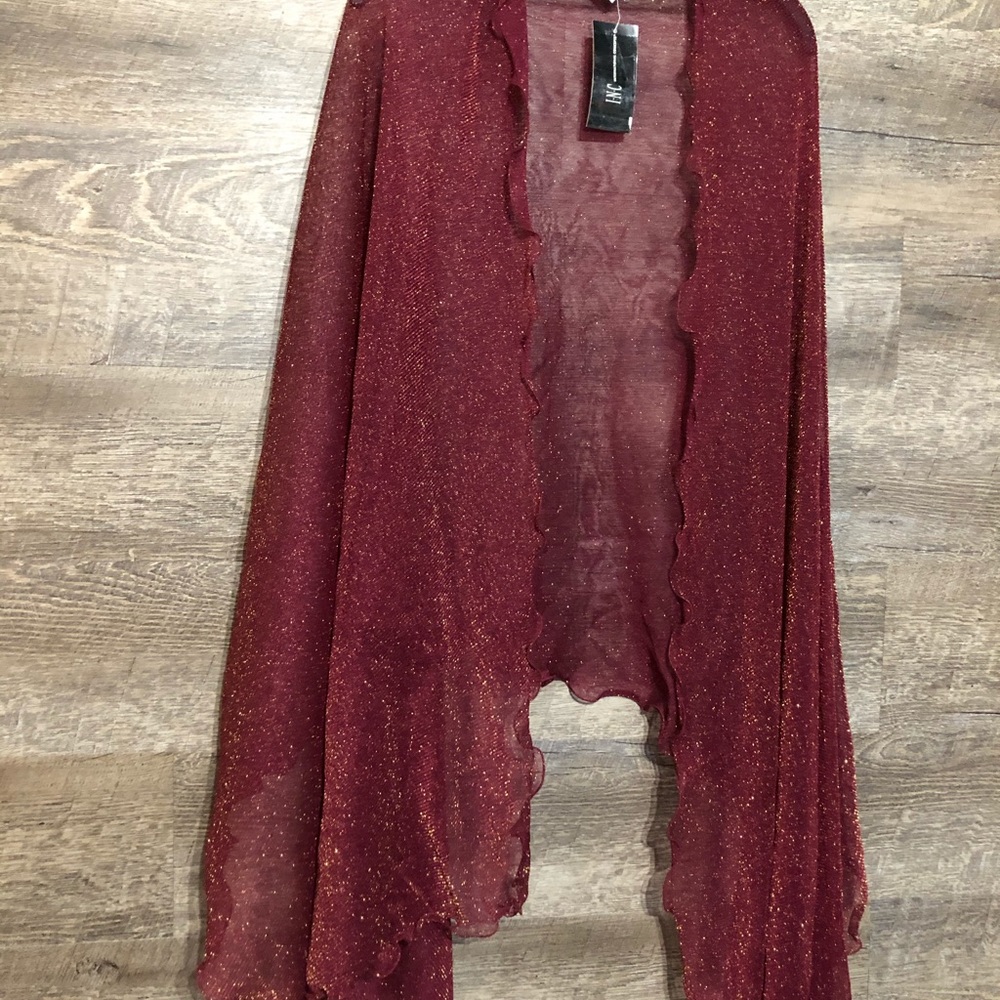 INC International Concepts Ruffled Wrap - Picture 7 of 8